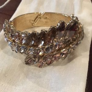 JCrew crystal cuff